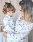 Camisa de dormir mujer perritos ski