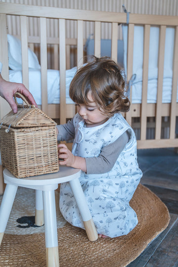 Saquito kids forest gris