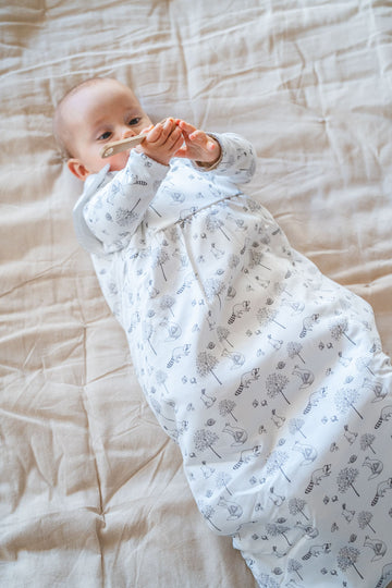 Saquito baby forest gris