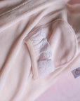 Enterito plush rosa pálido