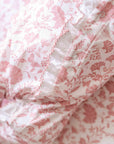 Enterito Pima toile rosa