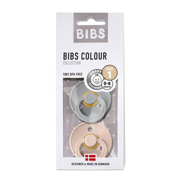 Chupete Bibs⎪Cloud & Blush⎜0-6 meses - Oh My Lamb!