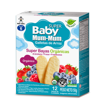 Galletas Super Baby MumMum Berries Orgánicas