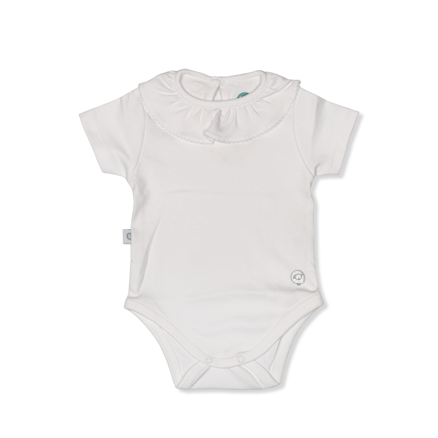 Body Blanco Corto Cuello Payaso - Oh My Lamb!