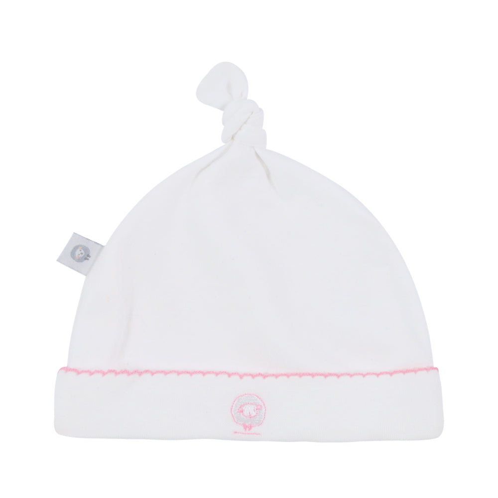 Gorrito Blanco Oveja Rosada - Oh My Lamb!